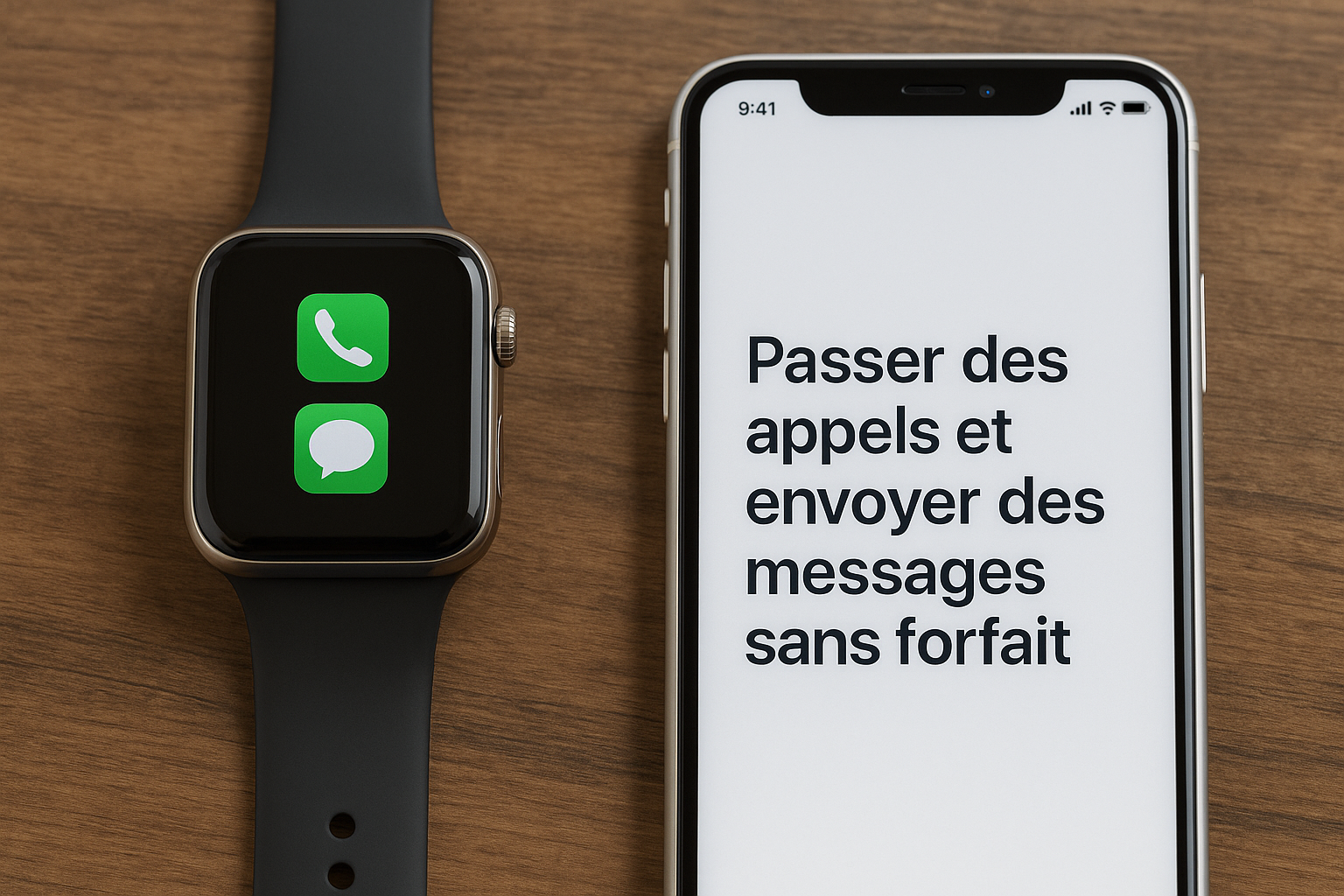Passez des appels et envoyez des messages sans forfait