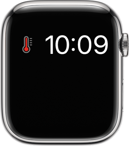 Un thermomètre rouge s’affiche sur l’Apple Watch : que faut-il faire ?