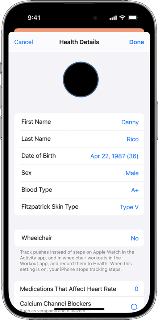 Comment configurer votre profil « Santé » sur Apple Watch