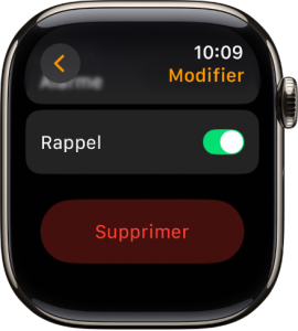 Comment supprimer une alarme sur Apple Watch