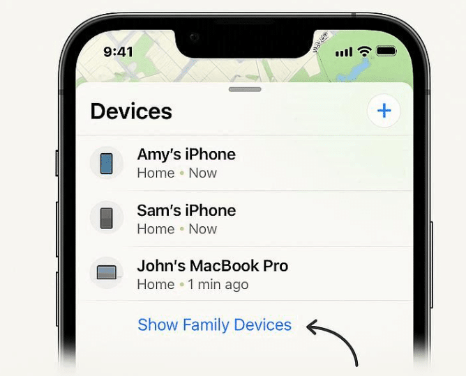 activer le partage familial
