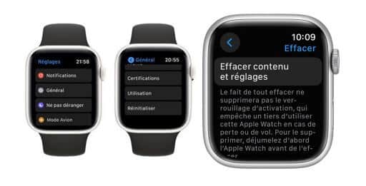 comment supprimer lhistorique de navigation sur lapple watch