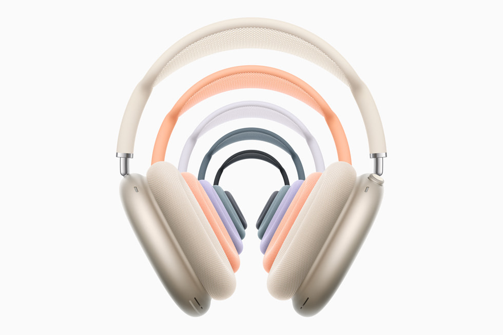 AirPods Max gamme de coloris USB-C - Source Apple Newsroom